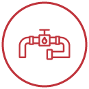 Piped Gas Line